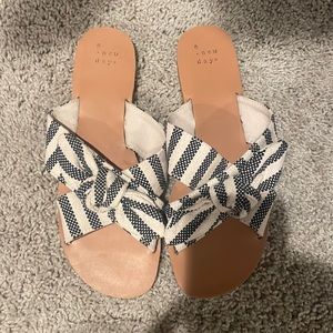 A New Day sandals.  Never worn. Size 7.5.